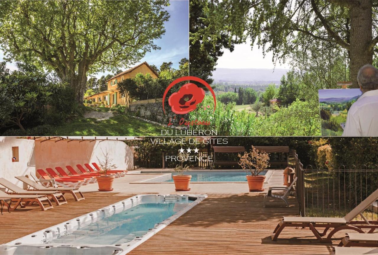 L'Oustaou Du Luberon Et Spa Villelaure Kültér fotó